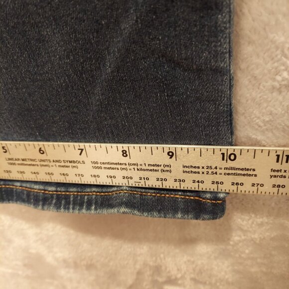 Lane Bryant Womens Size 18 37x30 Flex Magic Waist Mid Rise Straight Denim Jeans - Picture 5 of 15